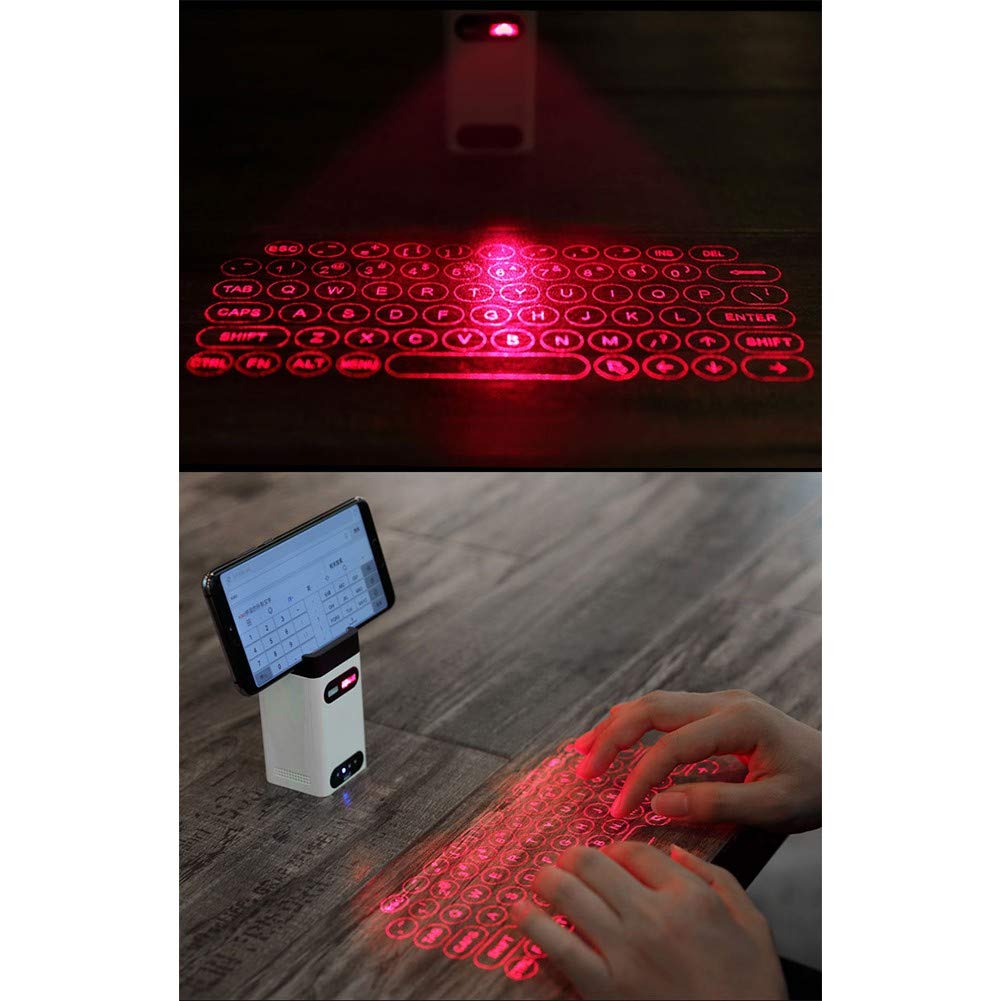 Amazon | ワイヤレスプロジェクションBluetooth仮想キーボード